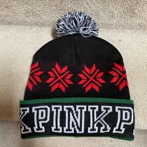 PINK Brand winter beanie never worn!!!